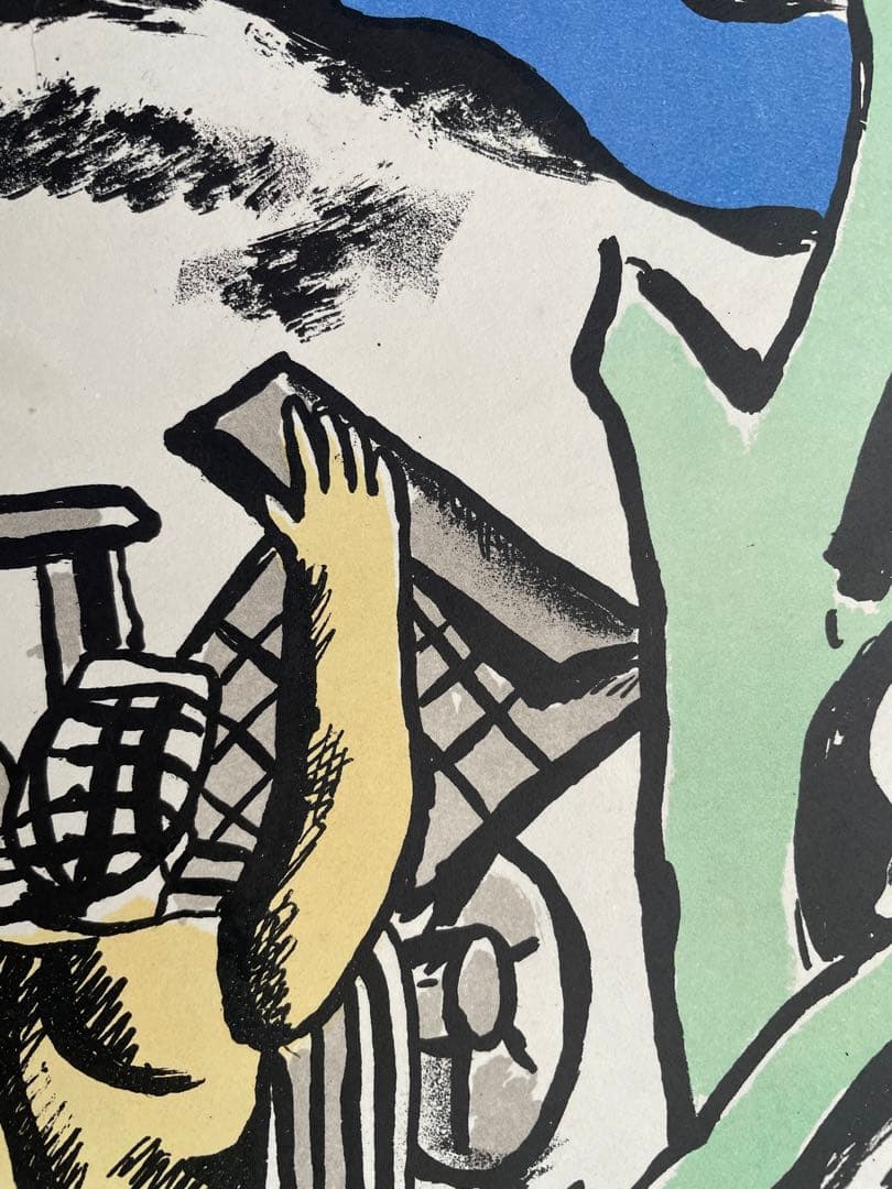 限定盤　Verve（マガジン）向けのリトグラフ　Fernand Léger
