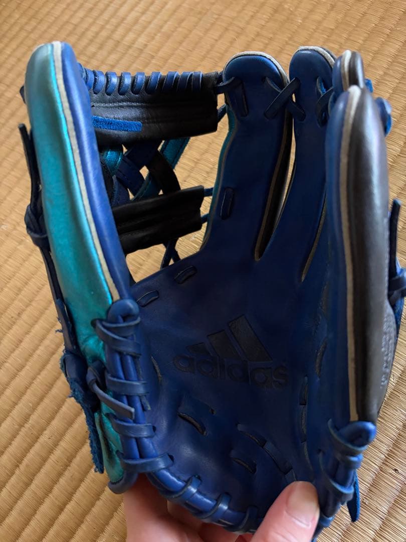 アディダス メタリックカラー トリプルXXXウェブ ADIDAS 軟式グローブ