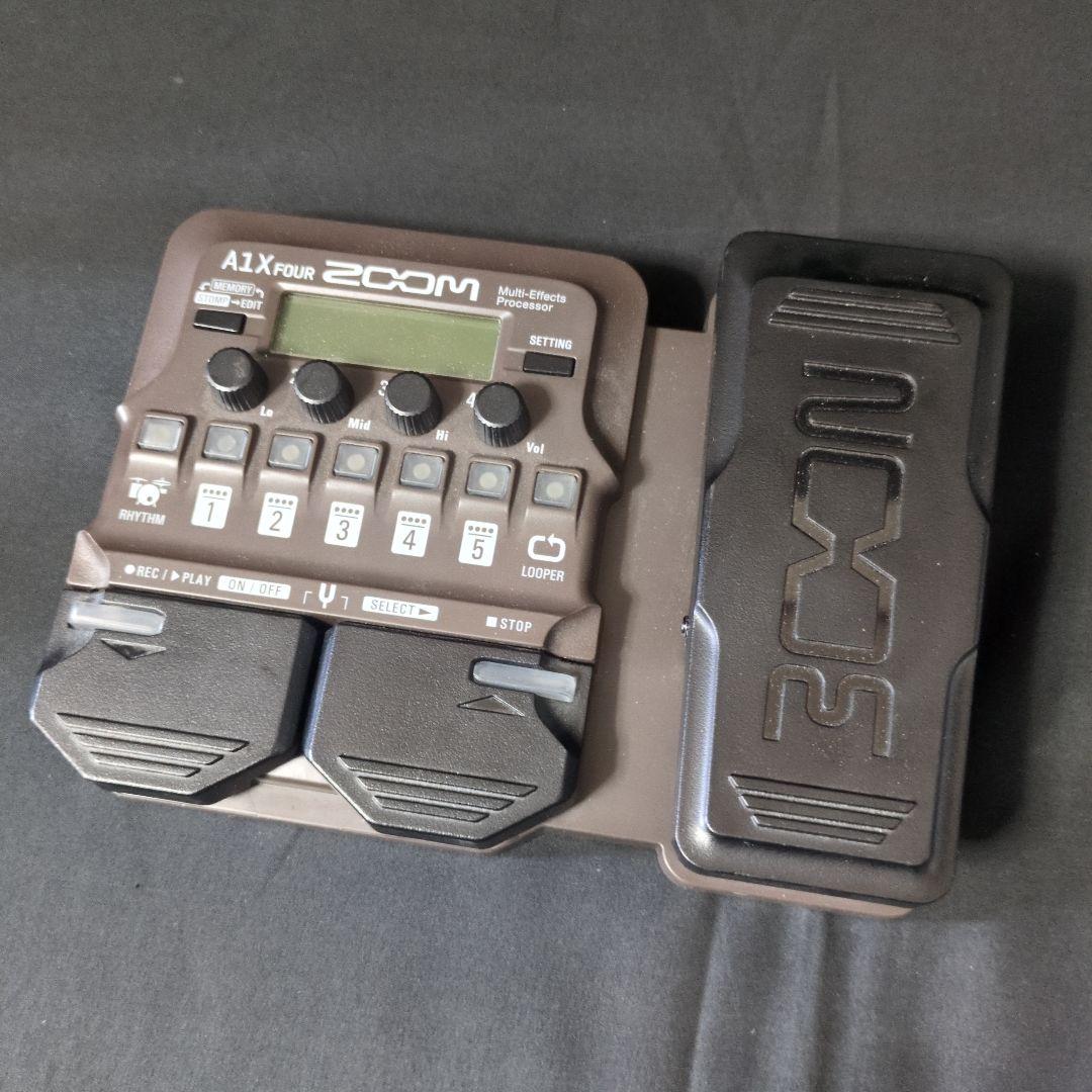 ZOOM A1X FOUR マルチエフェクター ペダル付