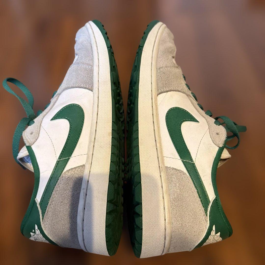 Nike Air Jordan 1 LOW G ホワイト/グリーン