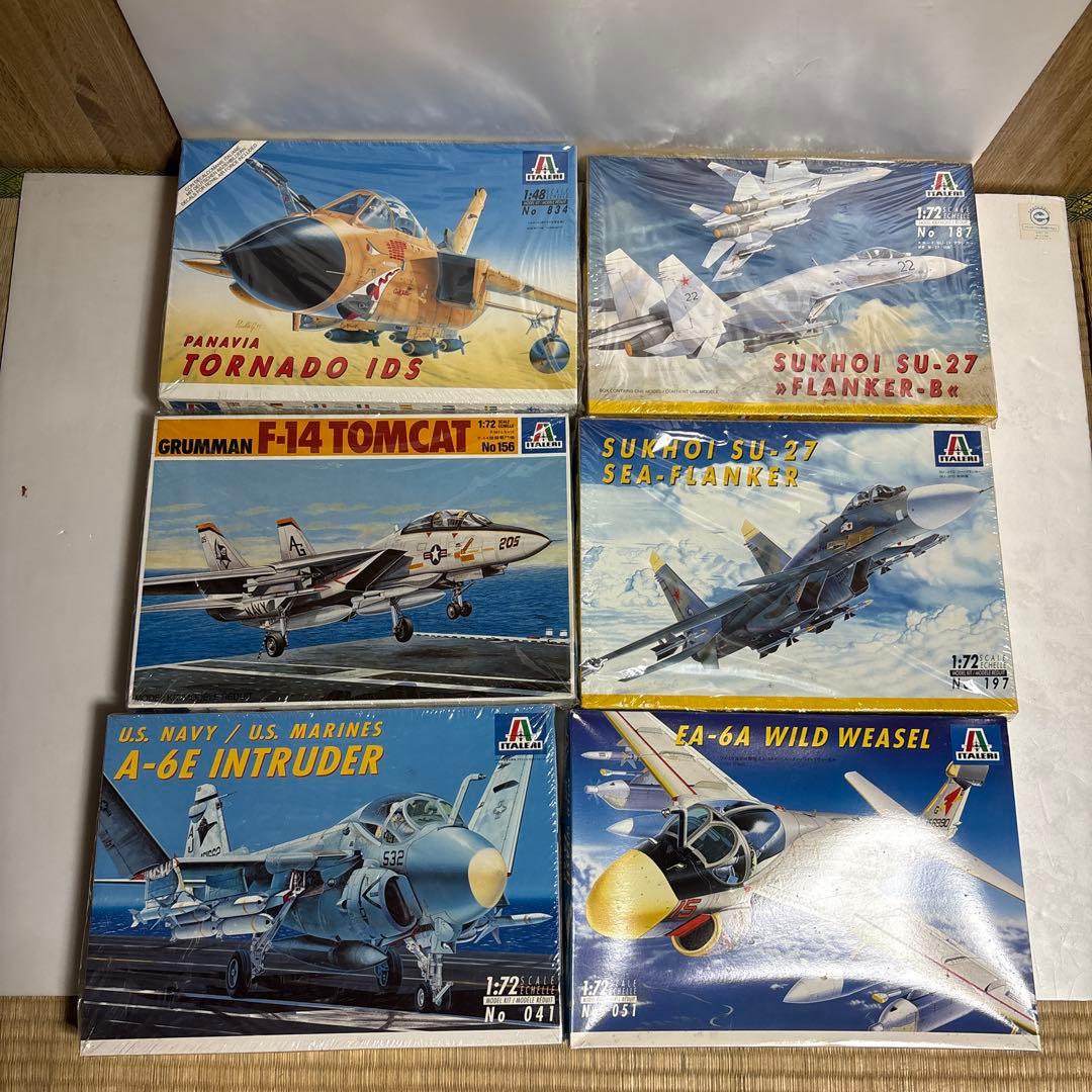 イタレリ航空機モデルキットセット 6点