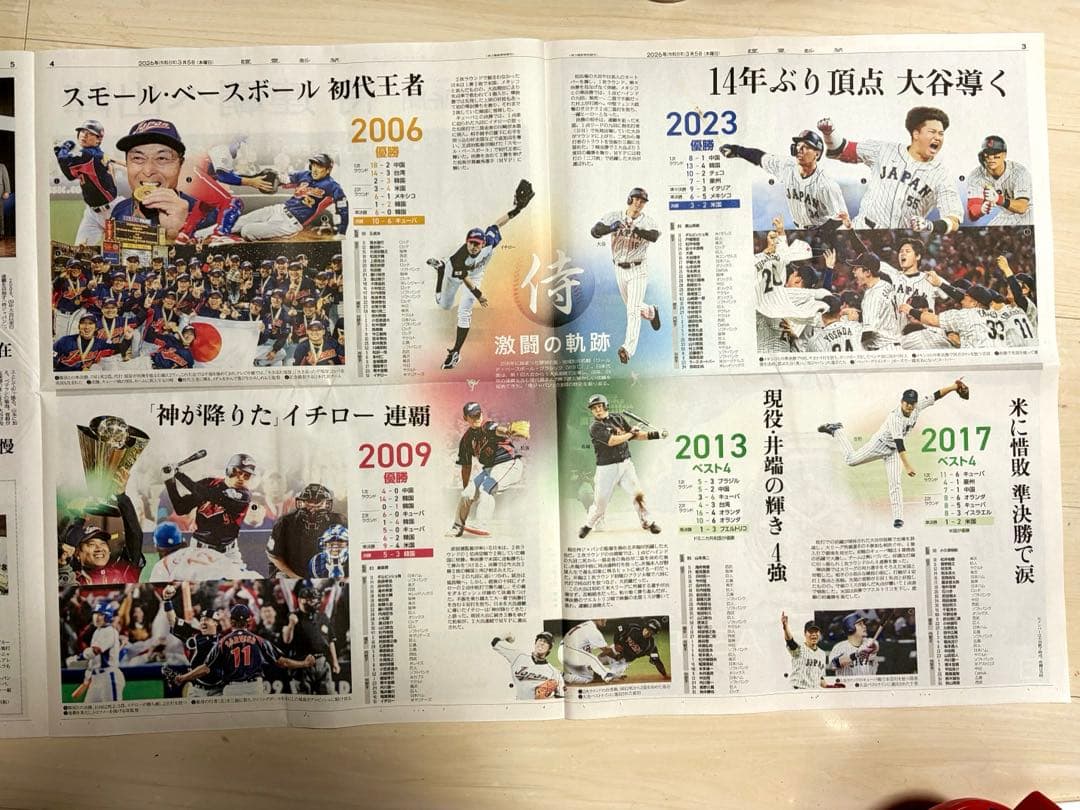 【非売品付き】WBC 大谷翔平 ユニホームＬサイズ クリアバッグ 号外セット