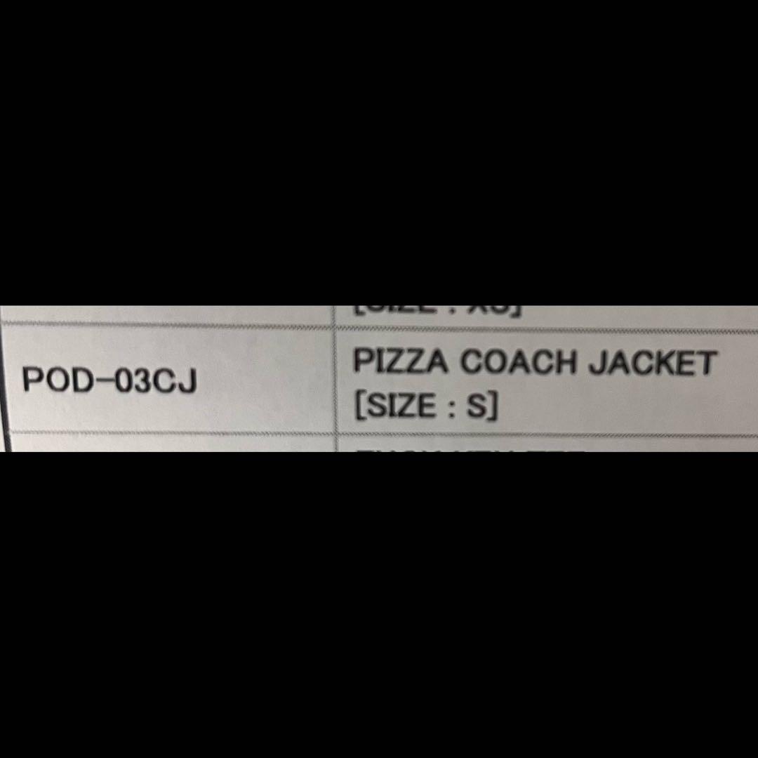 Cordial PIZZA OF DEATH RECORDS コーチジャケットS