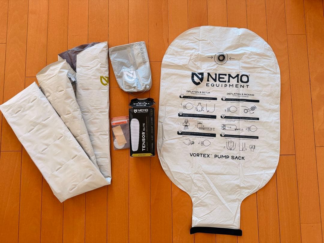 アウトドア寝具 NEMO Tensor Elite Short Mummy 160cm