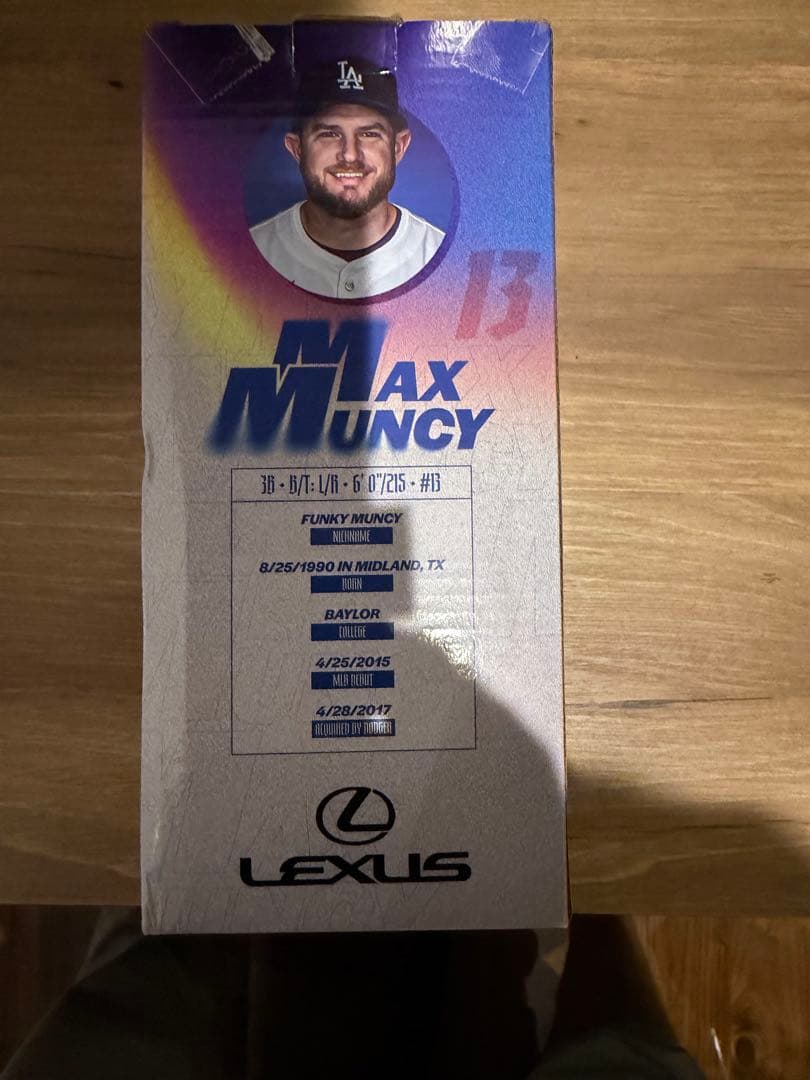 Max Muncy ボブルヘッド人形