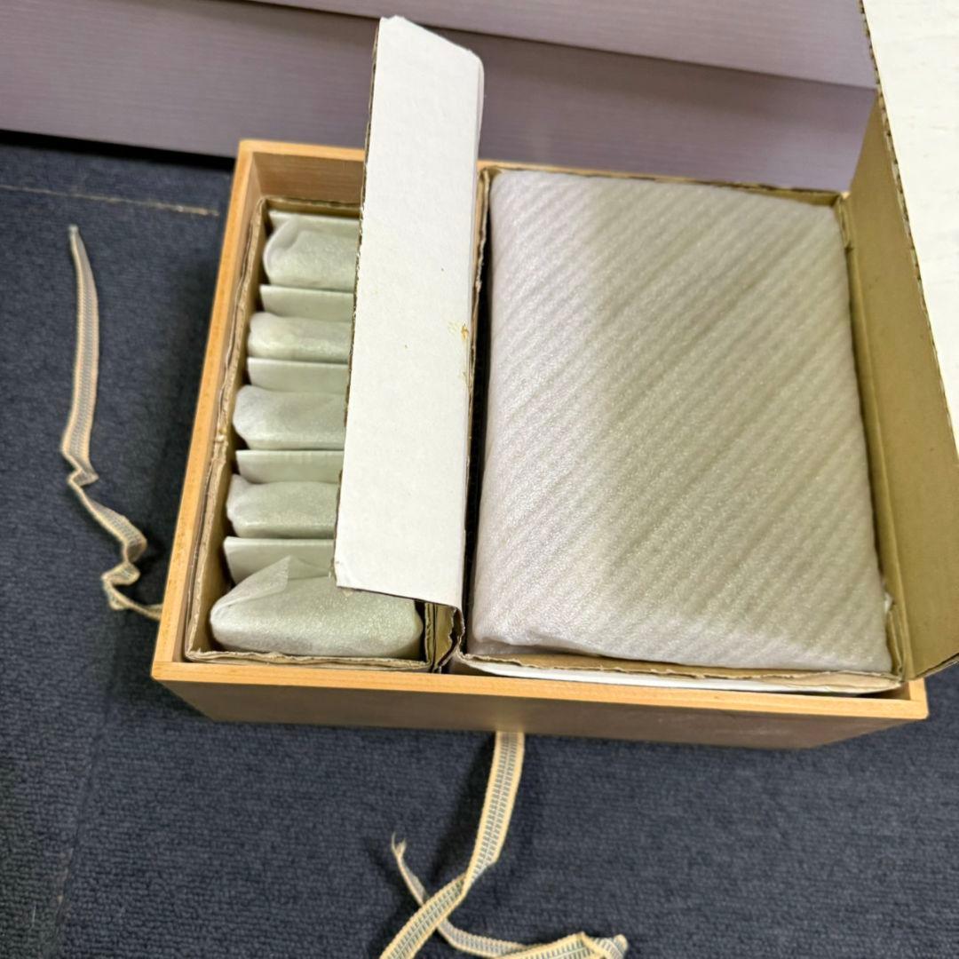 九谷焼　做吉田屋手風光　盛皿揃　園山造　小皿5大皿5セット 木箱付