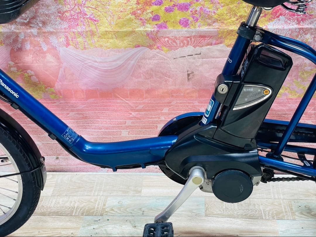 ZK3669 電動自転車 パナソニック 子供乗せ 20インチ 送料無料