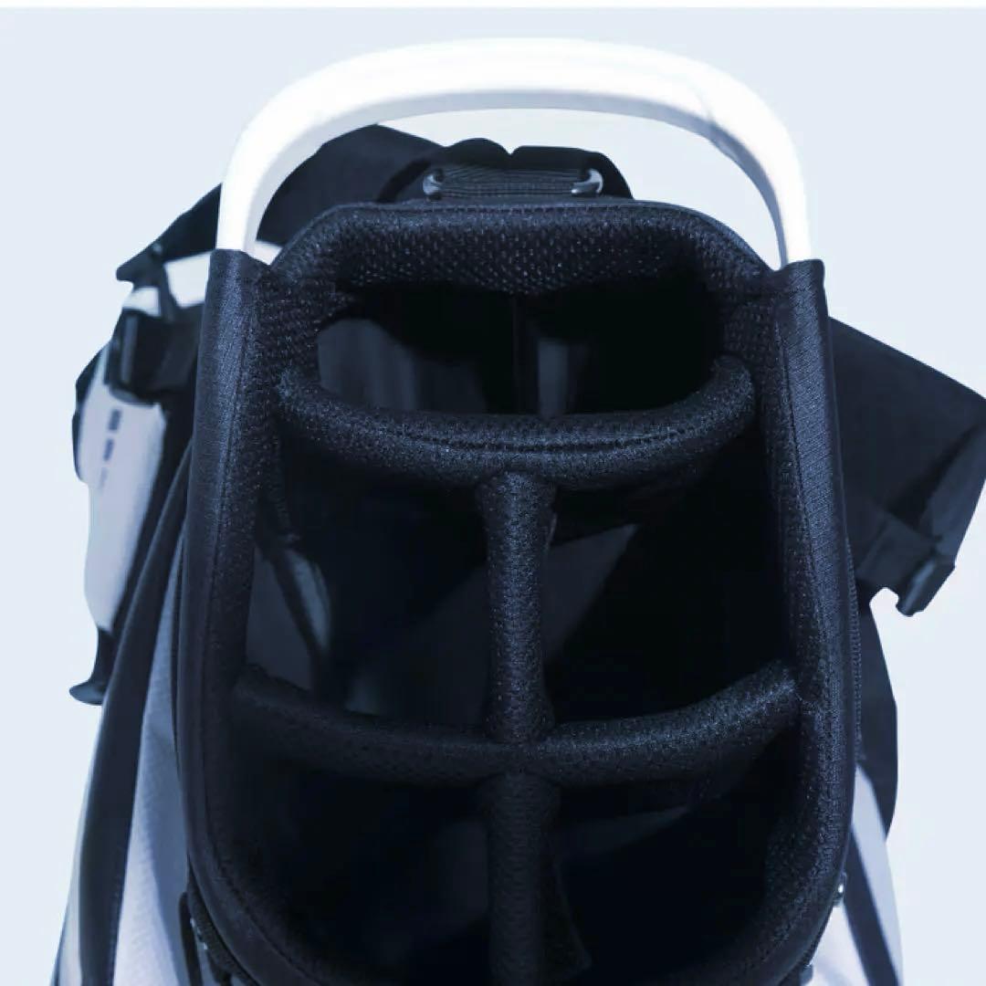 【スーさん】adidasキャディバック軽量ロゴスタンドバック