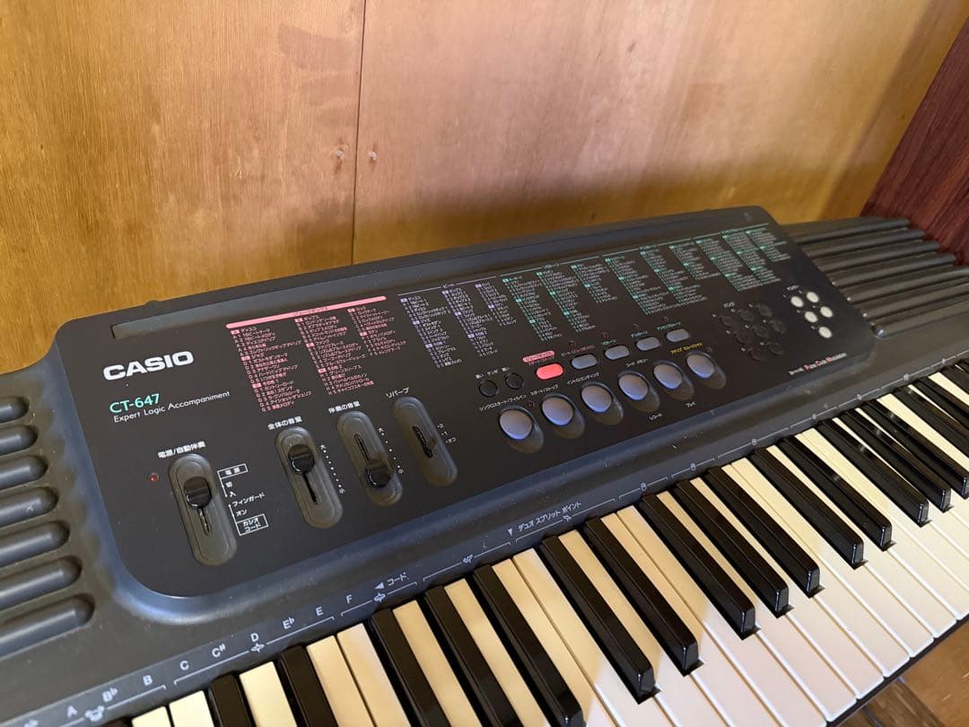 【送料無料】CASIO CT-647 電子ピアノ