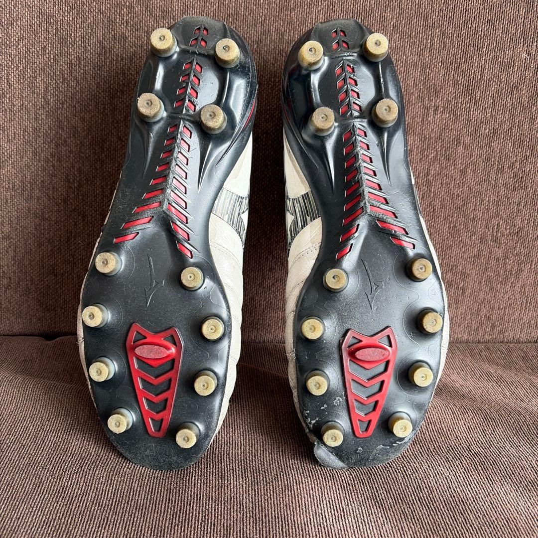 Mizuno Morelia NEOサッカーシューズ ホワイト/レッド