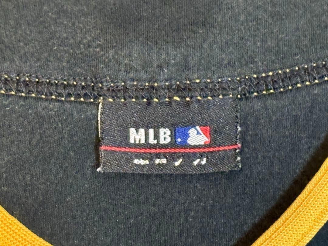 MLB Yankees ジャージ 黒/黄色