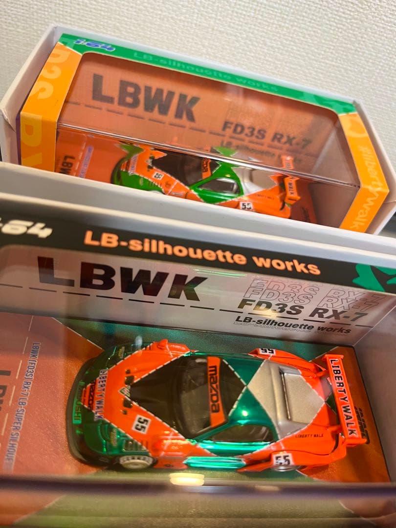 ミニカー INNO64 LBWK RX-7 LB-SUPER SILHOUETTE