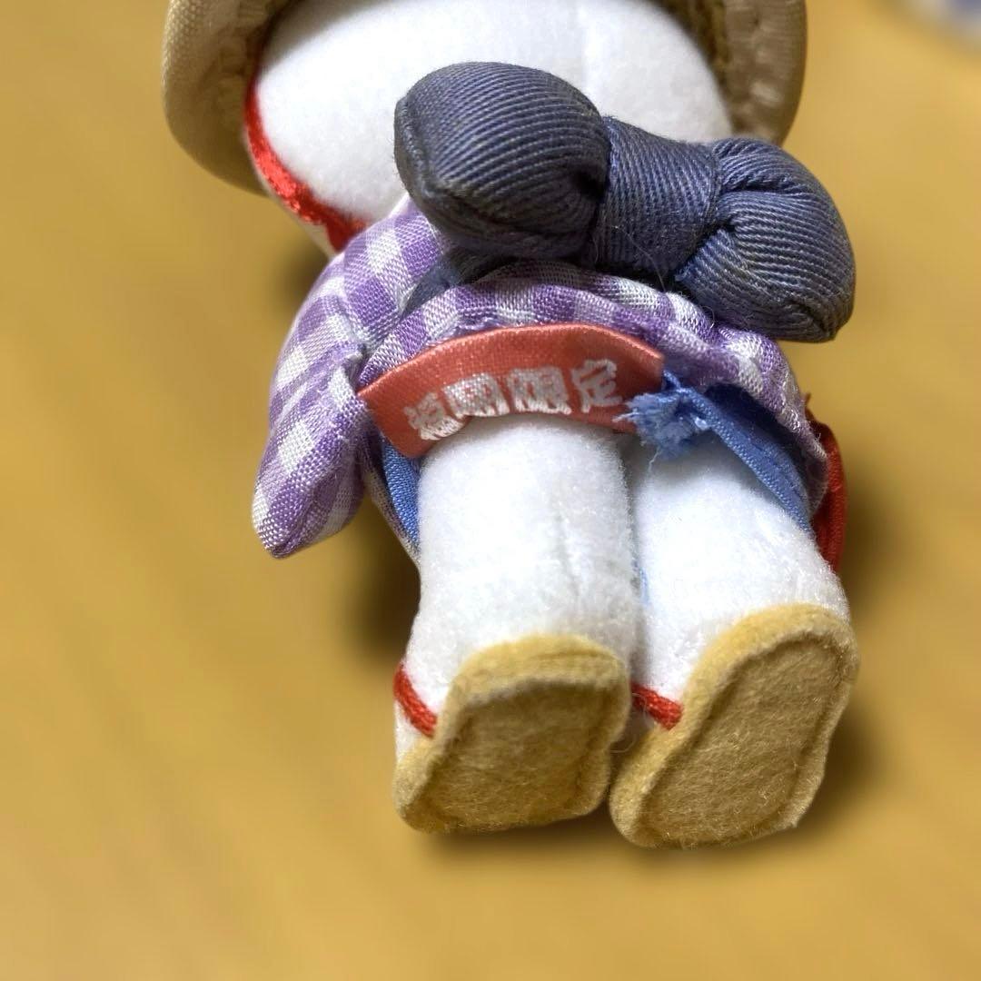 ご当地キティ 福岡限定 博多どんたく キーホルダー ぬいぐるみ　マスコット 人形