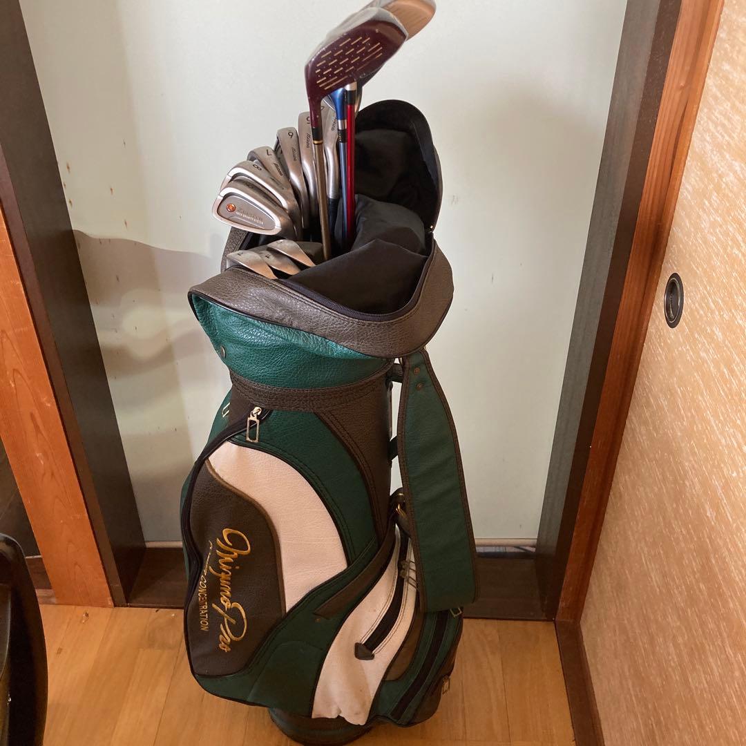 男性用初心者格安ゴルフクラブセットmizuno 練習、ラウンド使用⛳