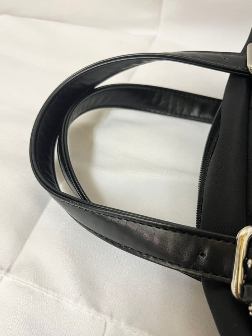 【美品✨】カステルバジャック　T挿しBEAR付き　サッチェルラウンドバッグ
