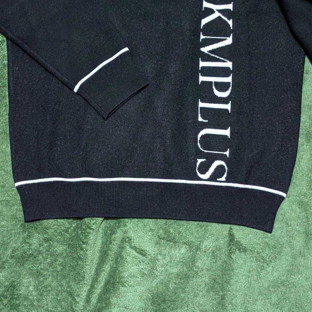 ♛S♛さま専用【新品】LUXEAKMPLUS ハーフジップモックネックニット