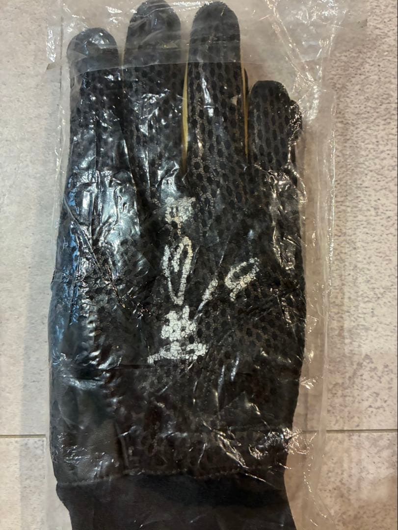 甲斐拓也　実使用　直筆サイン　バッティンググローブ