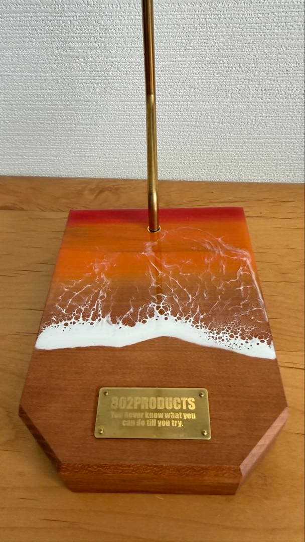 802PRODUCTS 夕波レジンランタンスタンド　チェリー