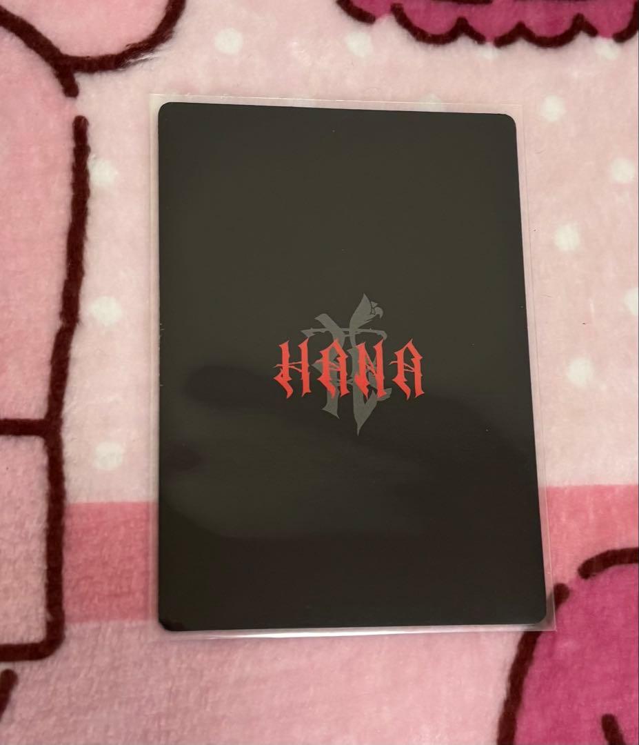 HANA デビュー直前イベント トレカ