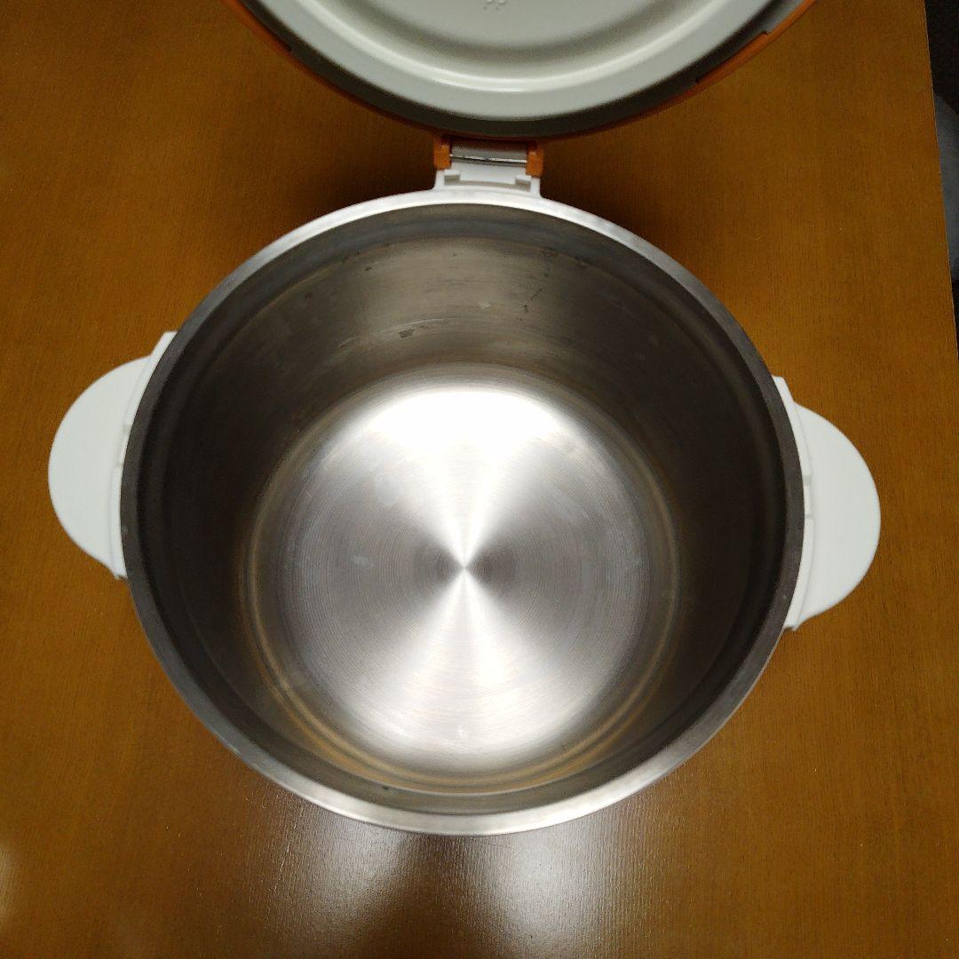 サーモス 真空保温調理器 シャトルシェフ KBA-3001　オレンジ