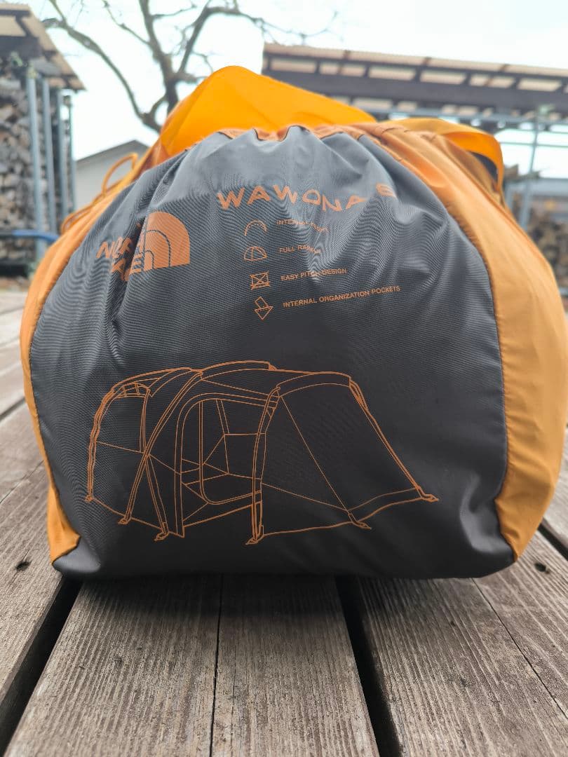 ノースフェイス Wawona6 6人用　2ルームテント　グランドシート付き