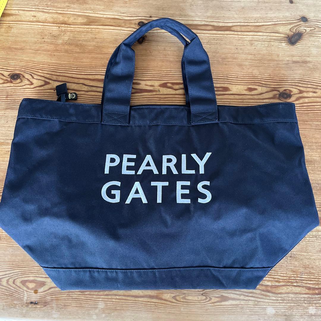 PEARLY GATES ネイビーロッカーバック