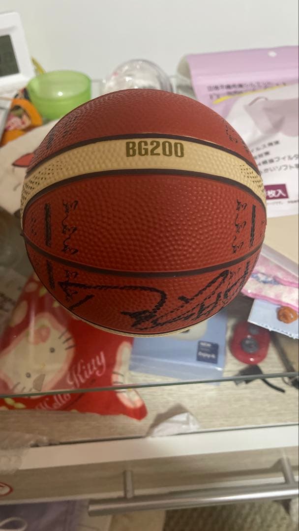 BG200 サイン入りバスケットボール 非売品