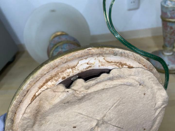 フロアライト　電気スタンド　アンティーク