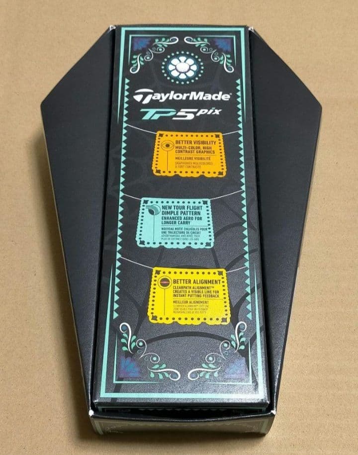 テーラーメイド 限定ボール TP5 pix ディア・デ・ムエルトス 新品