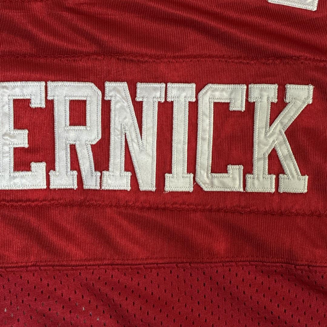NFL 49ers Reebok ユニフォーム アメフト ゲームシャツ 刺繍ロゴ