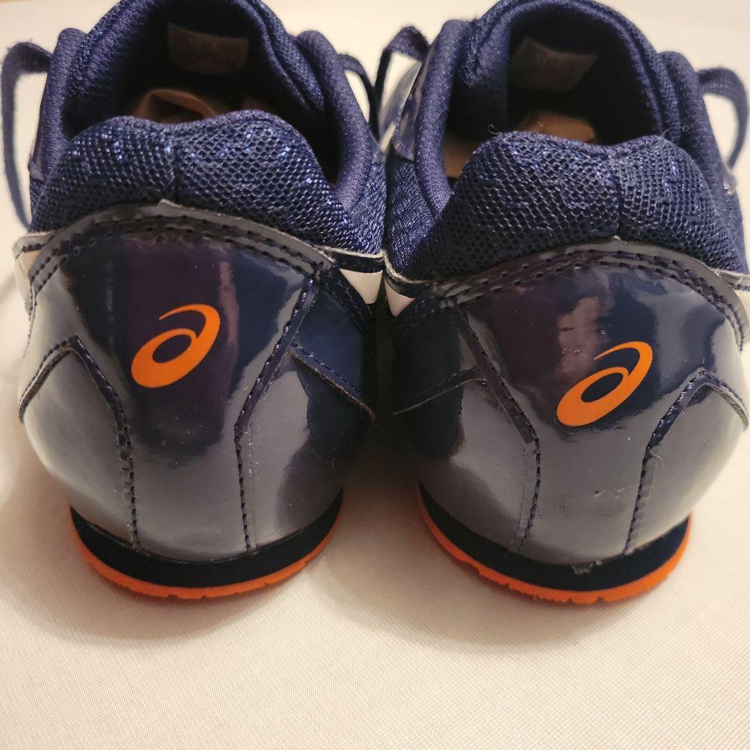 asics エフォート　スパイクシューズ　ネイビー28センチ