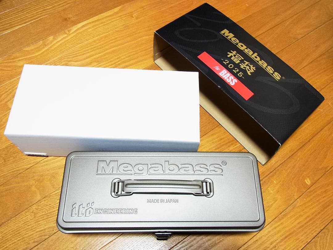 メガバス　福袋2025　バス　新品　格納庫　ポップX　ドッグX　ワンテン