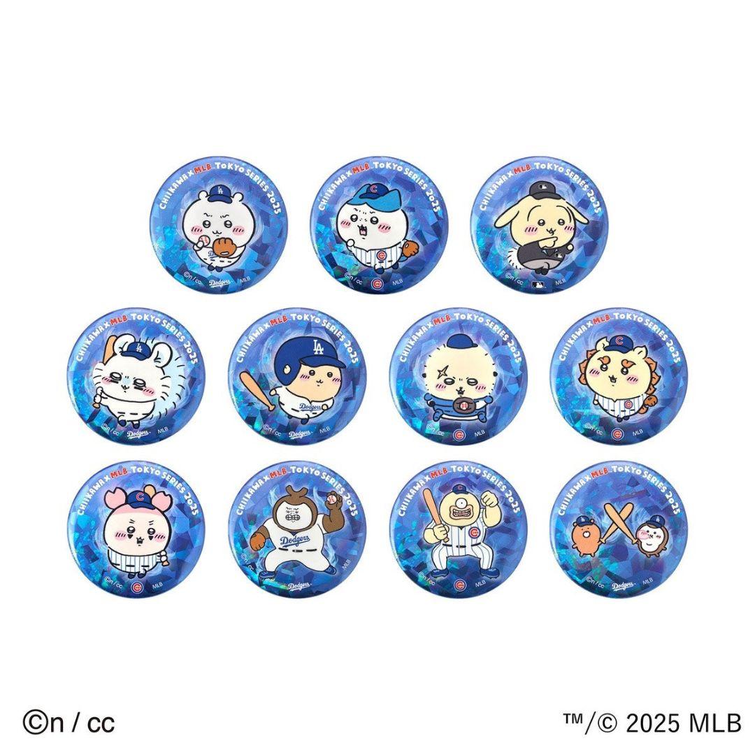 ちいかわ MLB ホログラムカンバッジ メジャーリーグ ジャイアンツ アクスタ
