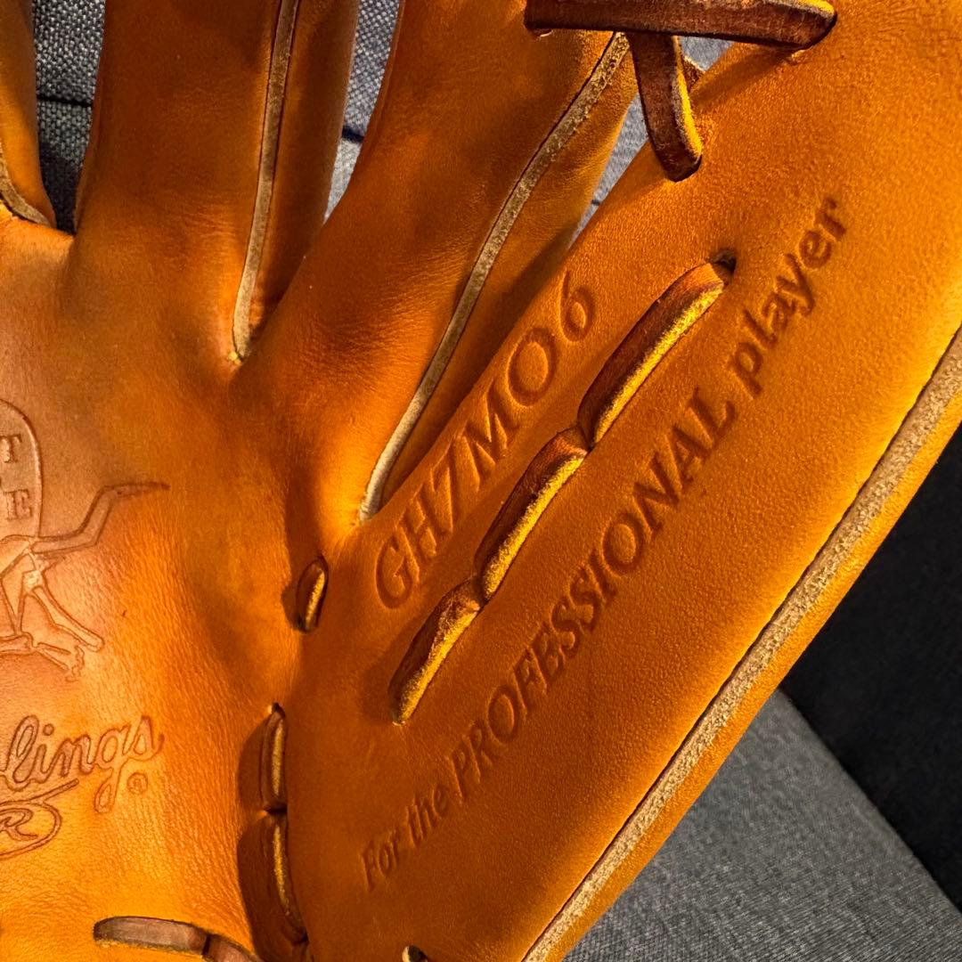 Rawlings ローリングス硬式内野手用 GH7MO6ブラウン