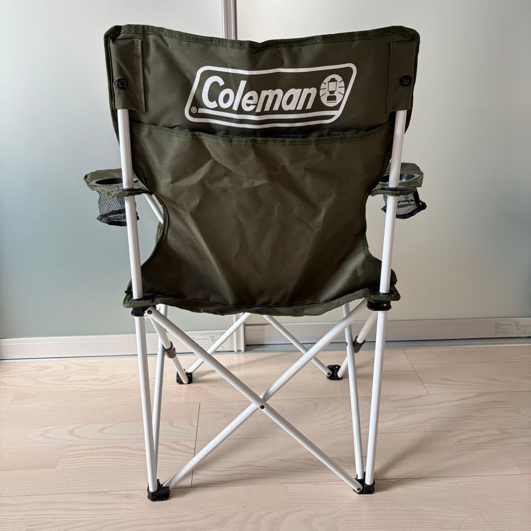【お値下可能】Coleman コールマン 折りたたみアウトドアチェア グリーン