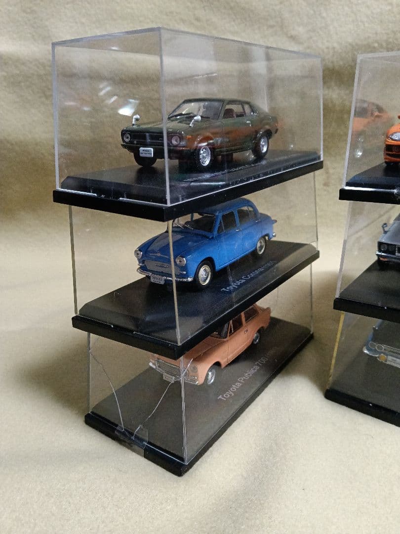 1/43スケールミニカー10台セットジャンク品