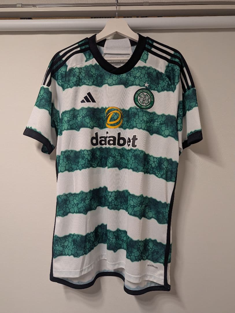 adidas Celtic FC 2022-2023 ホームシャツ 4XL