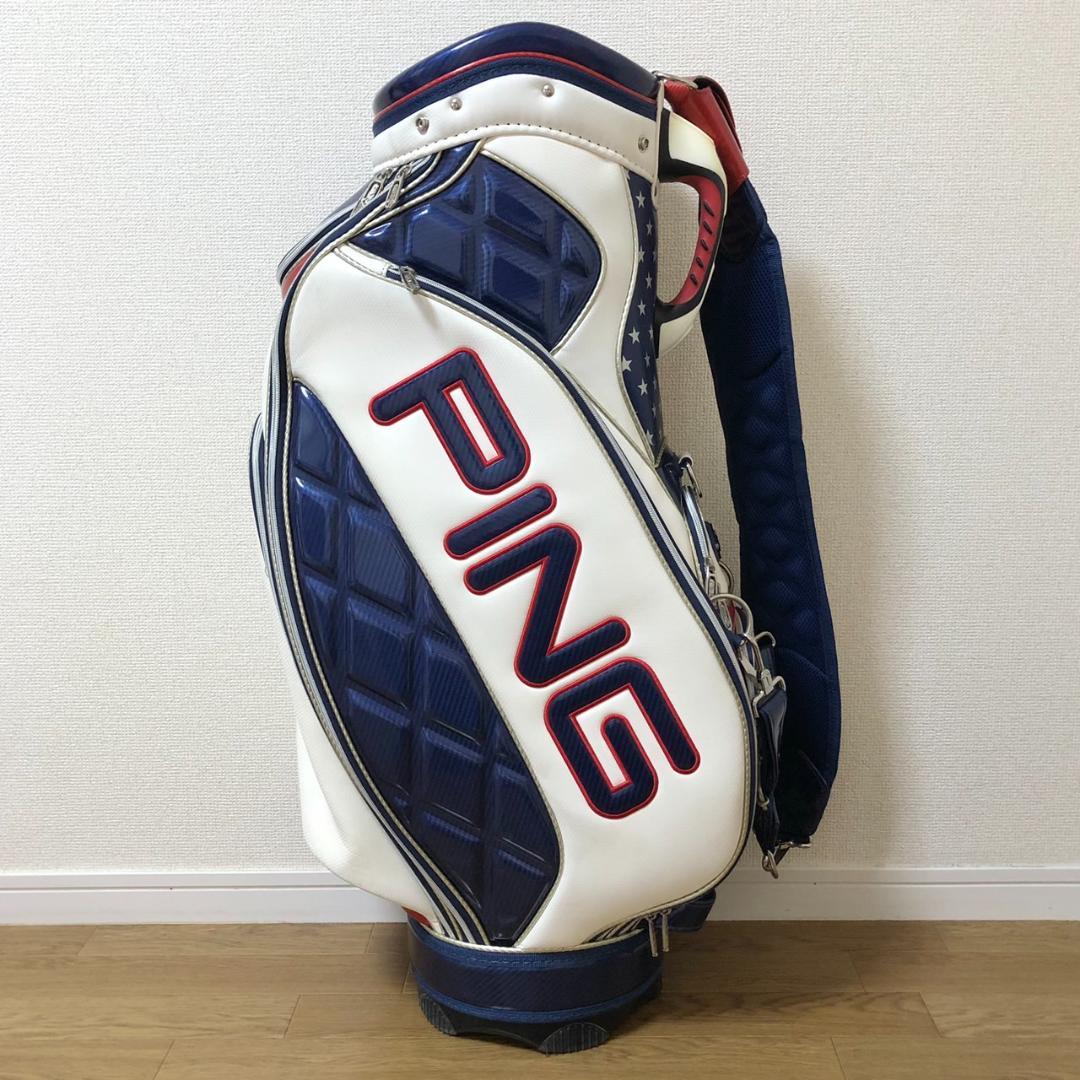 【激レア】 PING ピン ゴルフ キャディバッグ 星条旗モデル 5分割