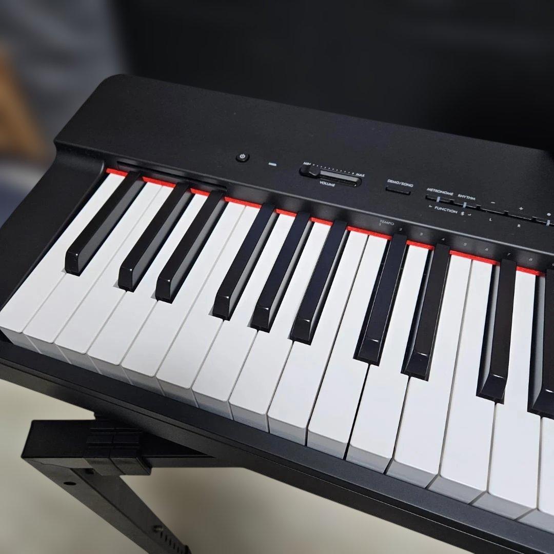ヤマハ電子ピアノP-225B,スタンド,サスティンペダル,ピアノカバーセット