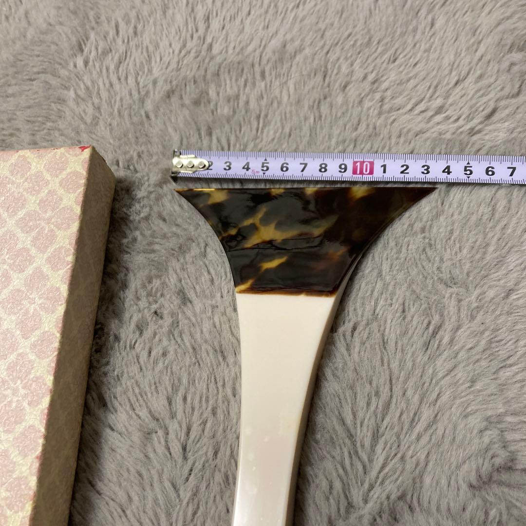 三味線バチ 白黒ツートン