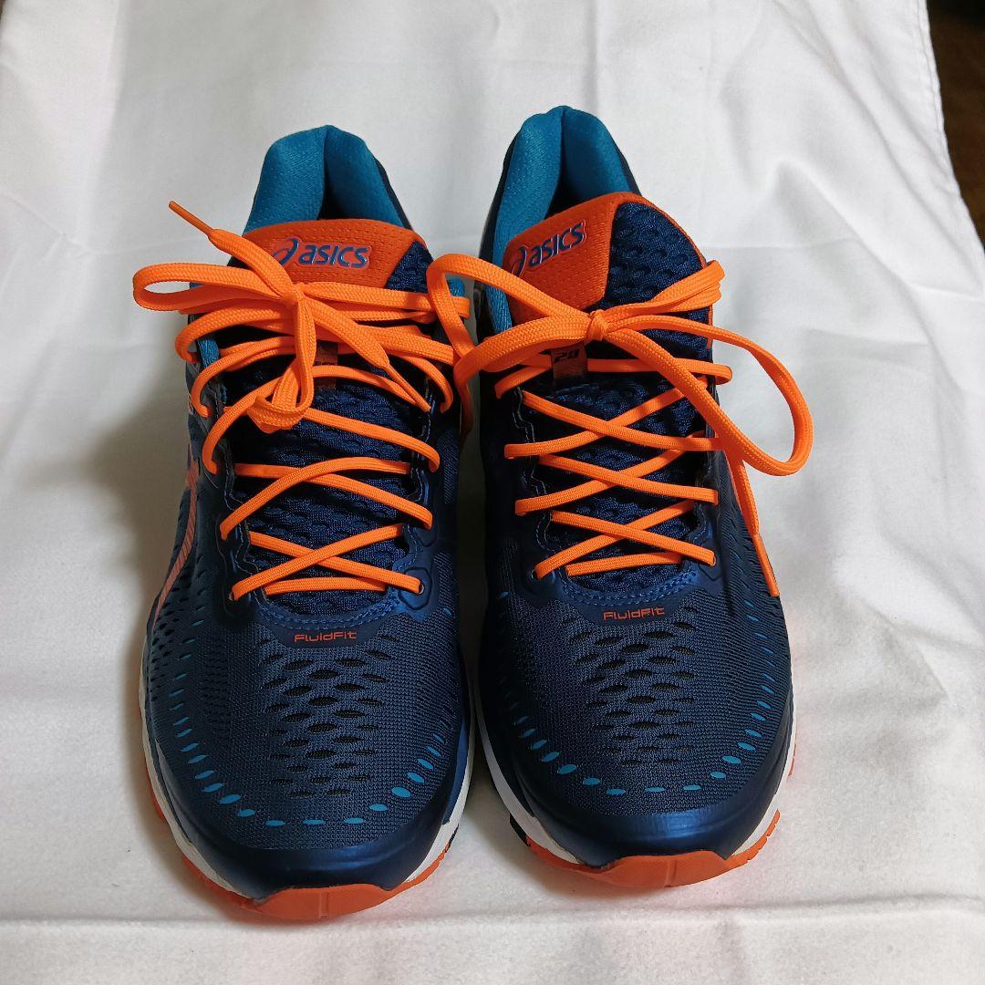 や*ん様 【新品】ASICS GEL-KAYANO23 28センチブルー×オレン