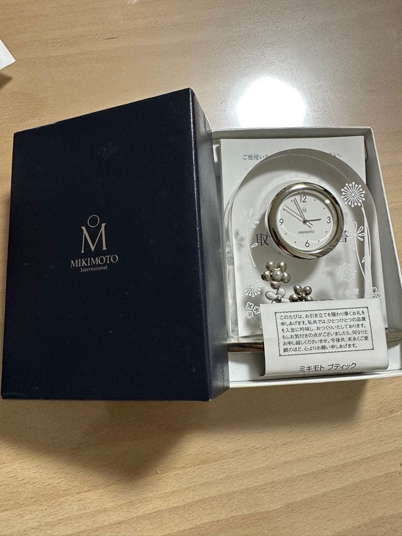 MIKIMOTO 置き時計、装飾もの