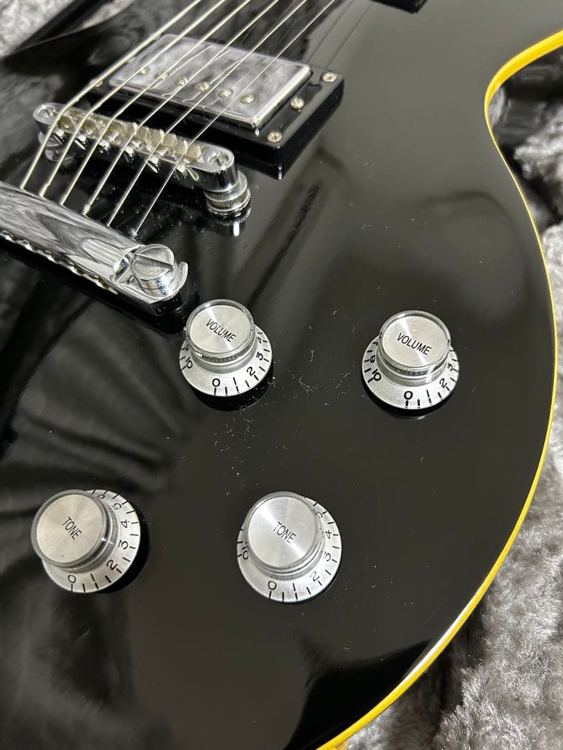Epiphone レスポール極上品　指板ブラック化