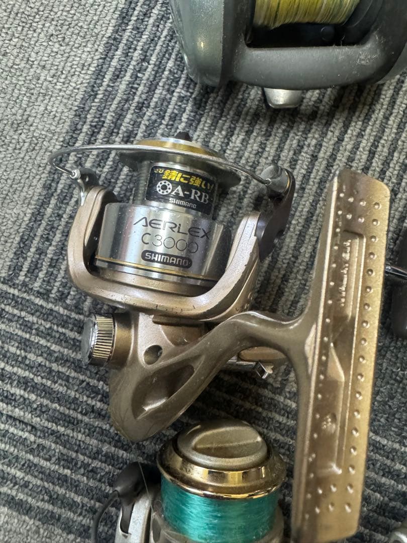 Daiwa シマノ 釣りリール 6個セットジャンク