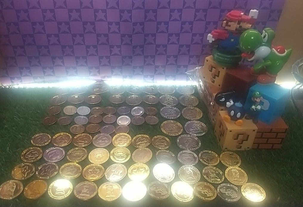 【美品】スーパーマリオ  ブロック アミューズメント景品