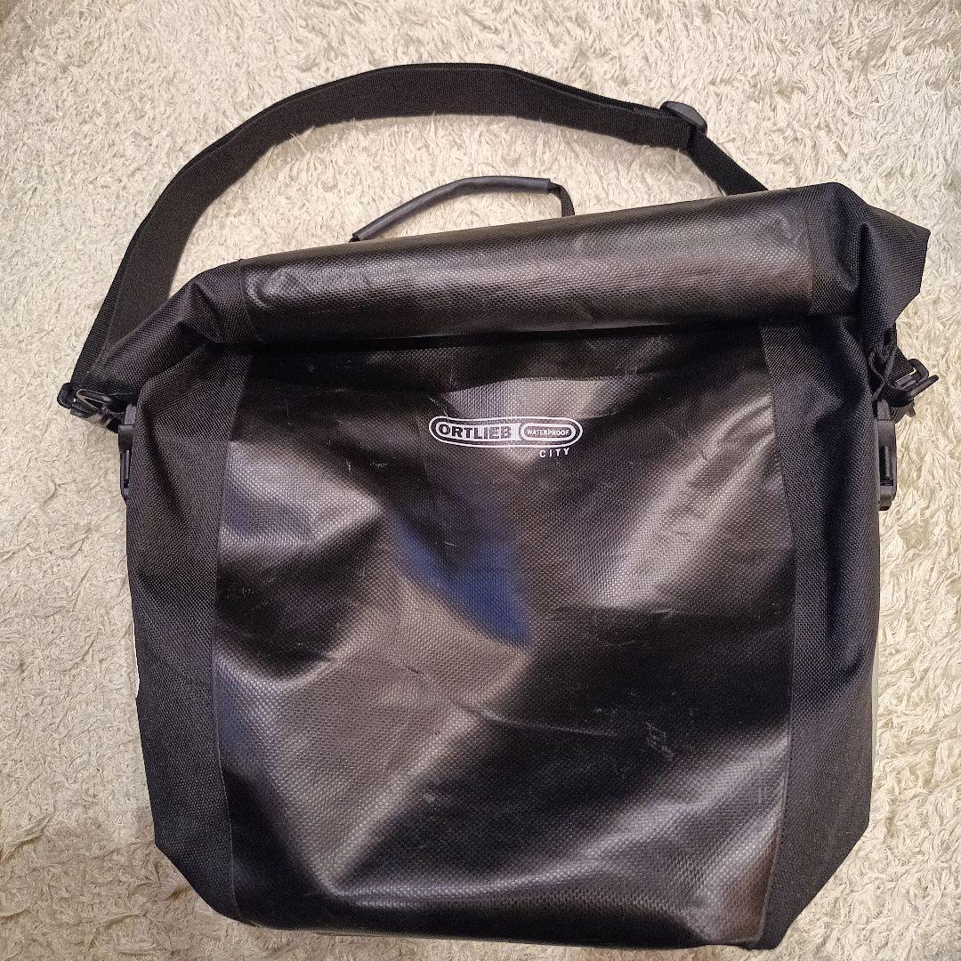 ORTLIEB CITY 防水メッセンジャーバッグ ブラック　ドイツ製