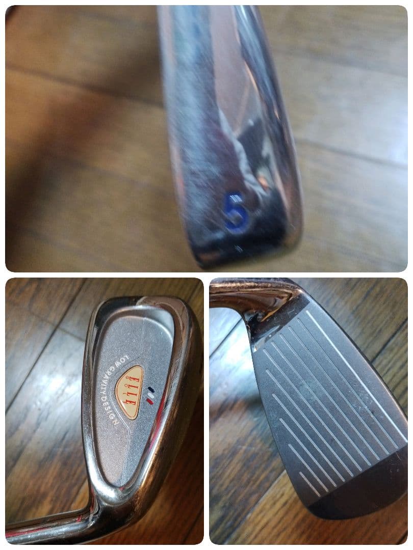 レディースゴルフクラブセット ELLE Golf 7本セット