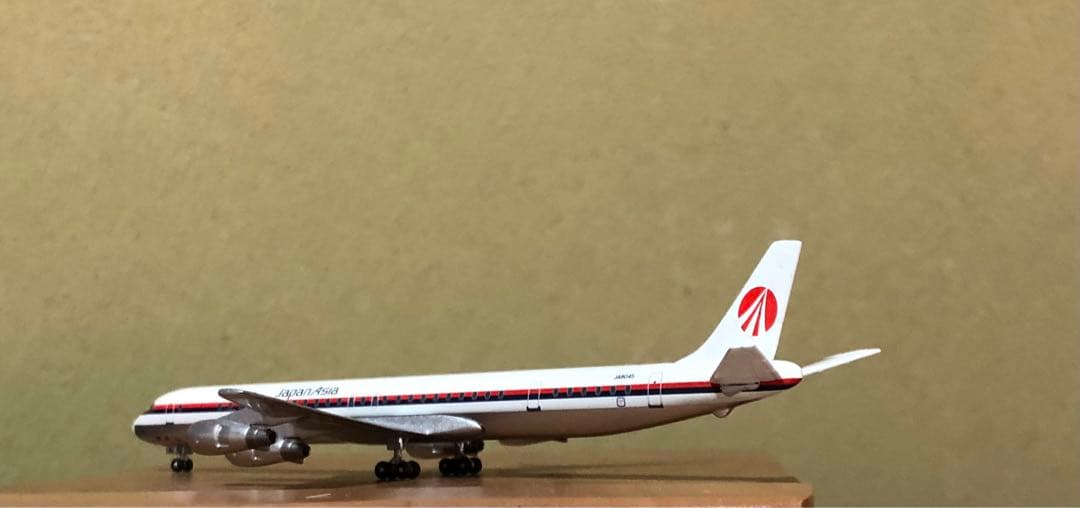 1/400 日本航空 DC-8-61 2機セット