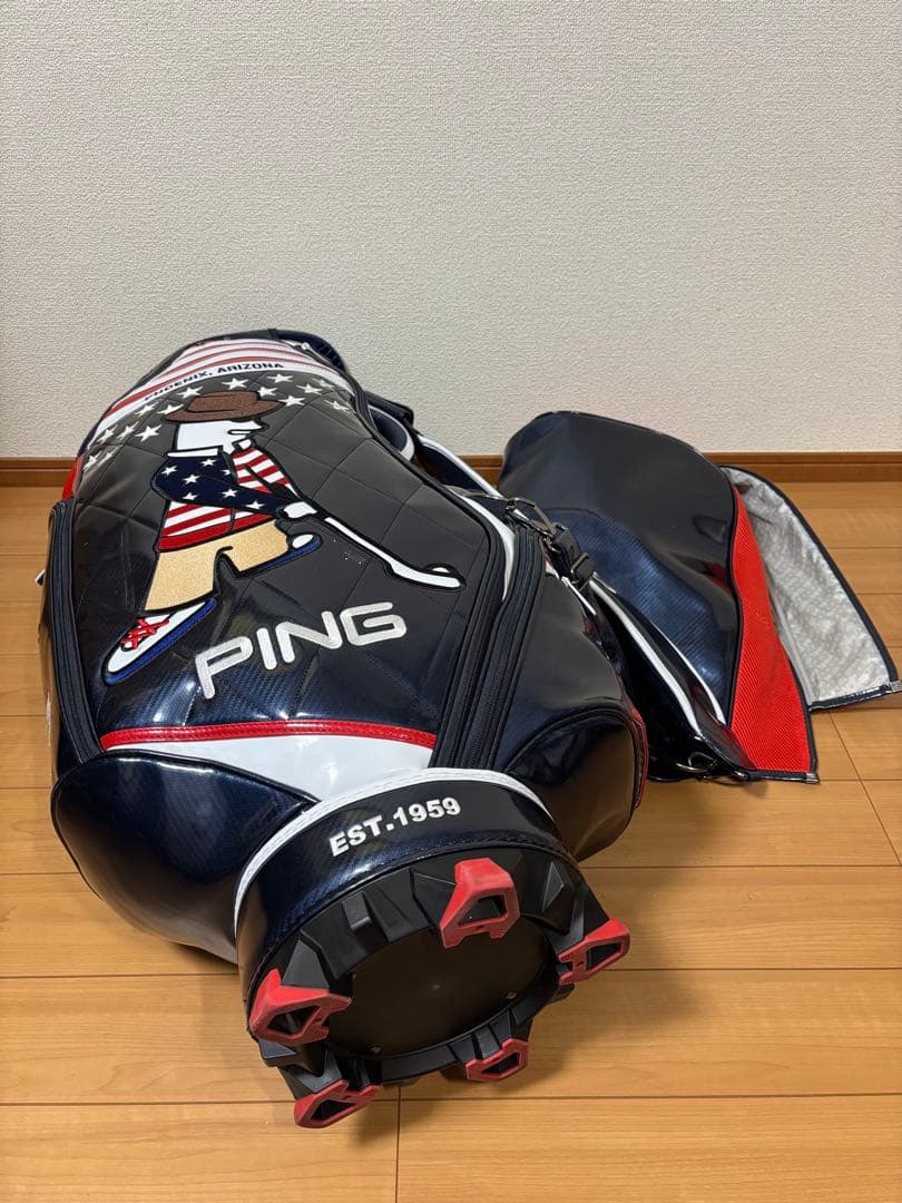 ピン Mr.PING キャディバッグ CB-C2201 日本限定品 美品