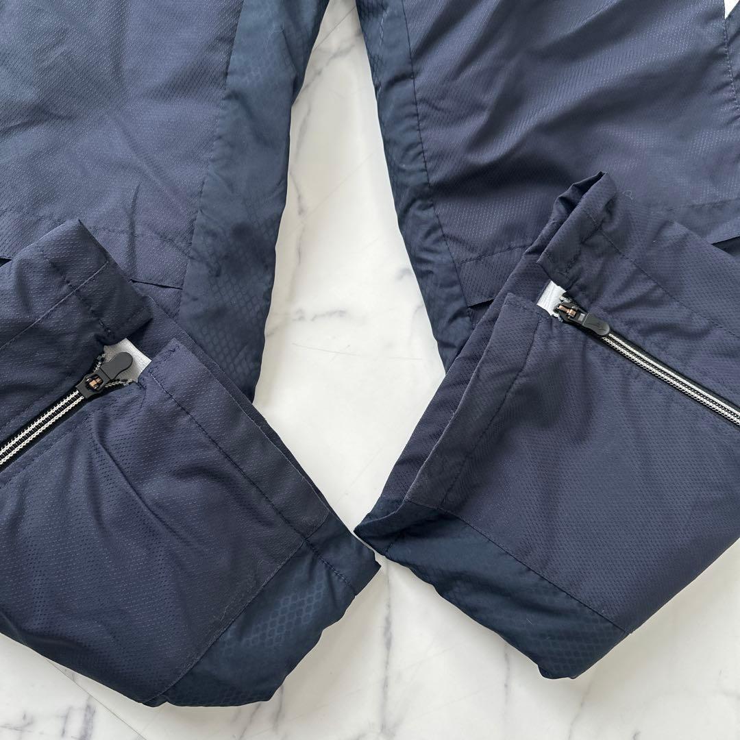 Mizuno ウィンドブレーカーセット 厚手　　ネイビー/白